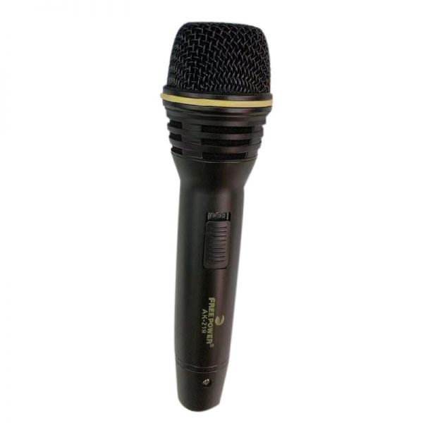 High Quality Wired Handheld Mic Sri Lanka for Singing – Freepower AK-219 Skyray Electronics And Gadgets Sri Lanka -1