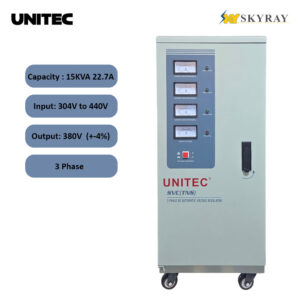 Unitec 15kVA 15000w Three Phase Servo Voltage Stabilizer Industrial 380V Automatic Voltage Regulator Sri Lanka Skyray Electronics Best Stabilizer in Sri Lanka 2